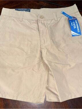 Nautica Boys Khaki Performance Shorts